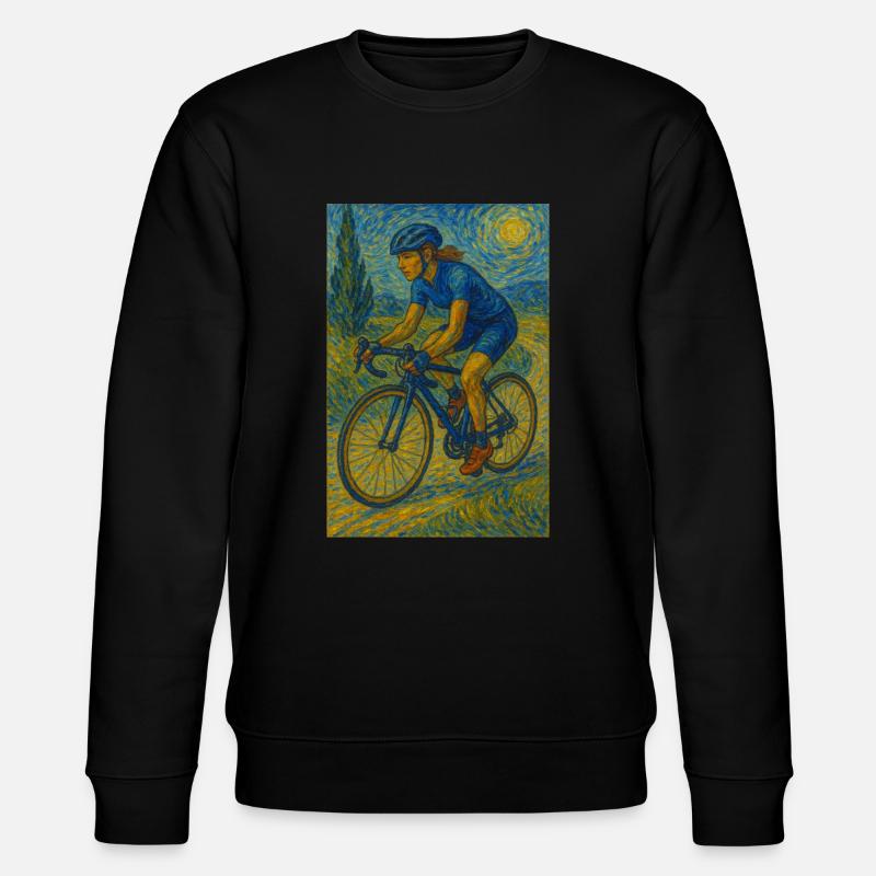 Sunset-Ride - Stanley/Stella Unisex Bio-Sweatshirt CHANGER  - Schwarz