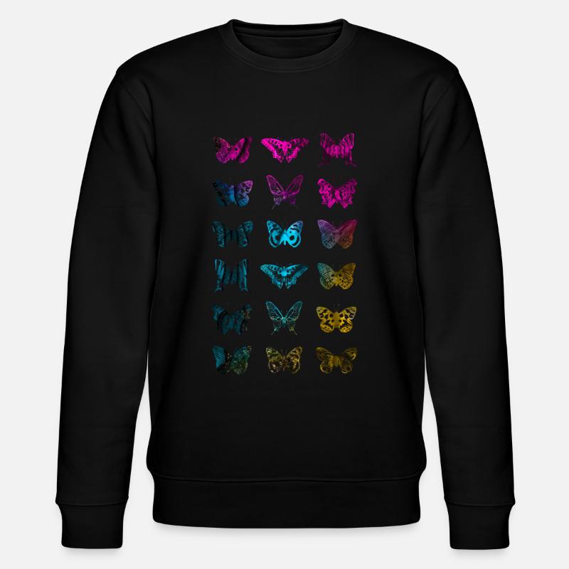 PAPILLON PAPILLON - Sweat bio CHANGER Stanley/Stella Unisexe - noir