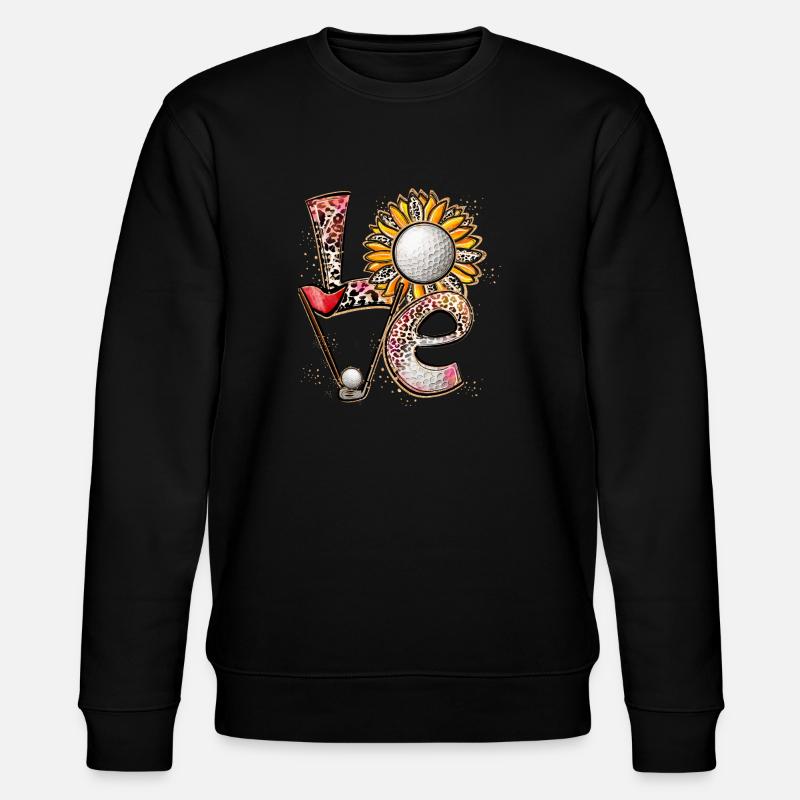 J’adore le golf - Sweat bio CHANGER Stanley/Stella Unisexe - noir