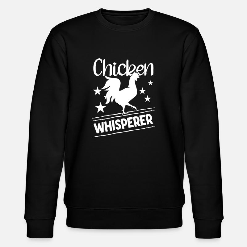 Hühnerflüsterer Chicken Whisperer - Stanley/Stella CHANGER Unisex Organic Sweatshirt - black