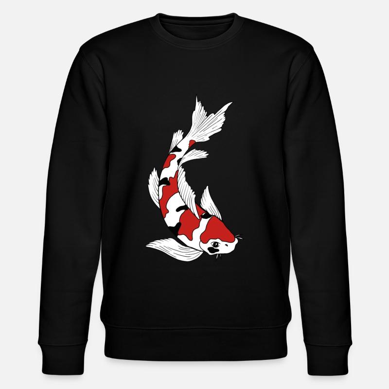 Carpe Koi - Sweat bio CHANGER Stanley/Stella Unisexe - noir