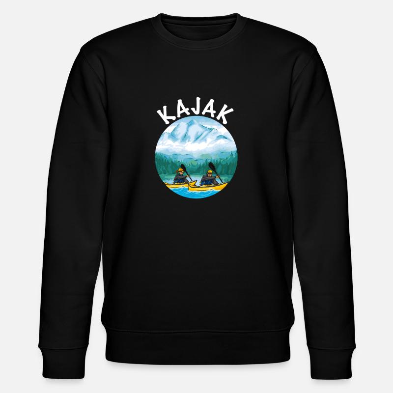 Kayak - Sweat bio CHANGER Stanley/Stella Unisexe - noir