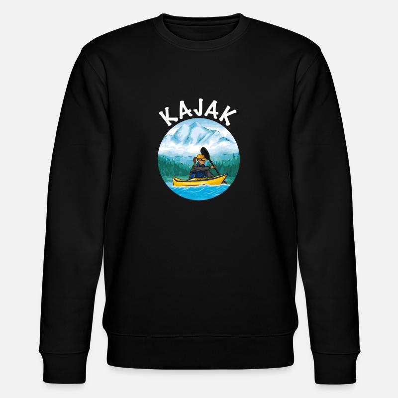 Kayak - Sweat bio CHANGER Stanley/Stella Unisexe - noir