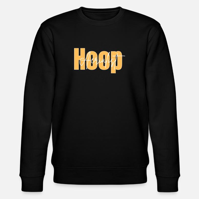 Hoop Aerialist - Stanley/Stella Unisex Bio-Sweatshirt CHANGER  - Schwarz