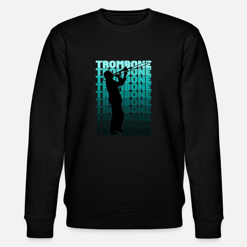 Trombones - Sweat bio CHANGER Stanley/Stella Unisexe - noir