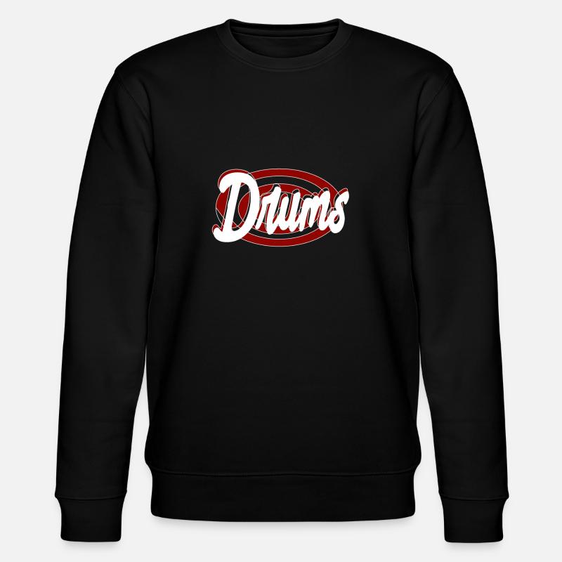 Drums - Sweat bio CHANGER Stanley/Stella Unisexe - noir