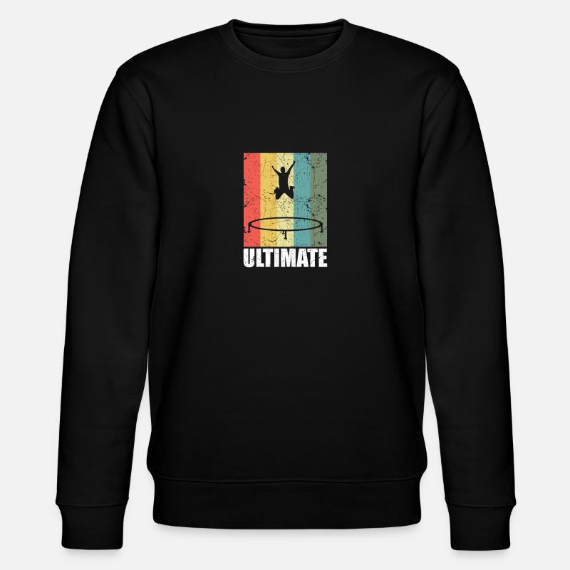 Trampolin Ultimate - Stanley/Stella Unisex Bio-Sweatshirt CHANGER  - Schwarz