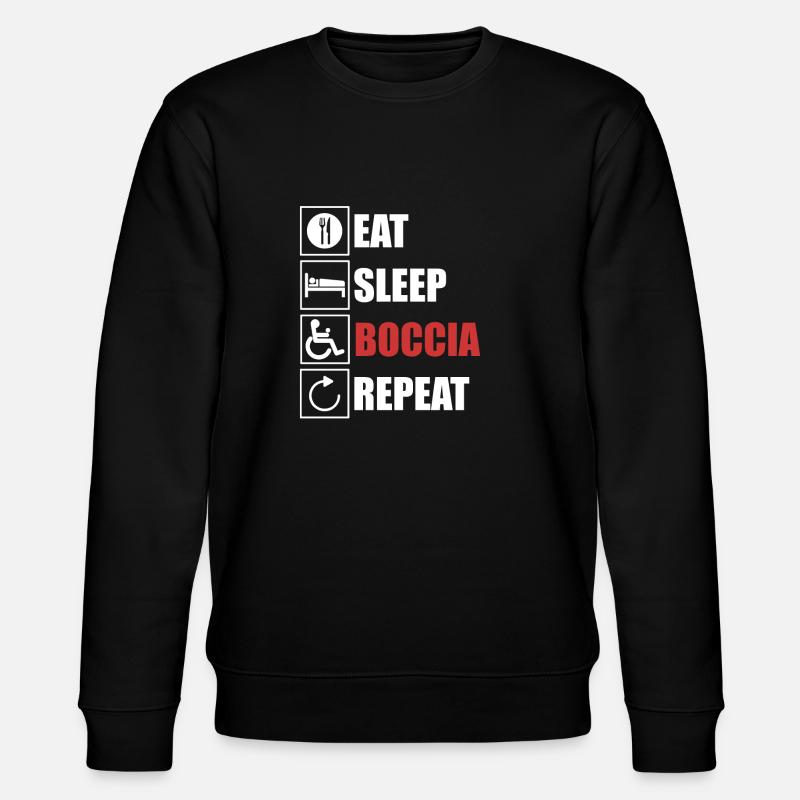 Boccia - Stanley/Stella Unisex Bio-Sweatshirt CHANGER  - Schwarz