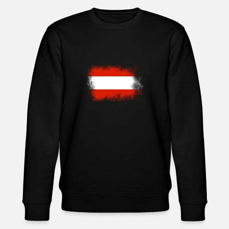Drapeau Autriche Drapeau Autriche Cadeau - Sweat bio CHANGER Stanley/Stella Unisexe - noir