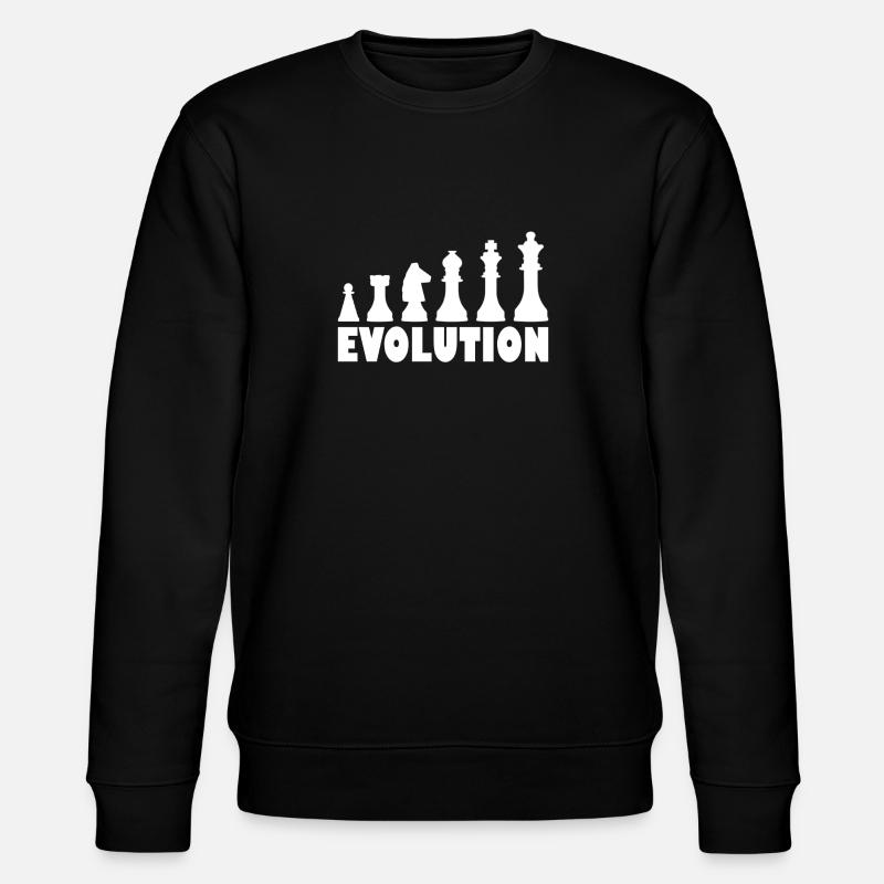 Échecs évolution échecs - Sweat bio CHANGER Stanley/Stella Unisexe - noir
