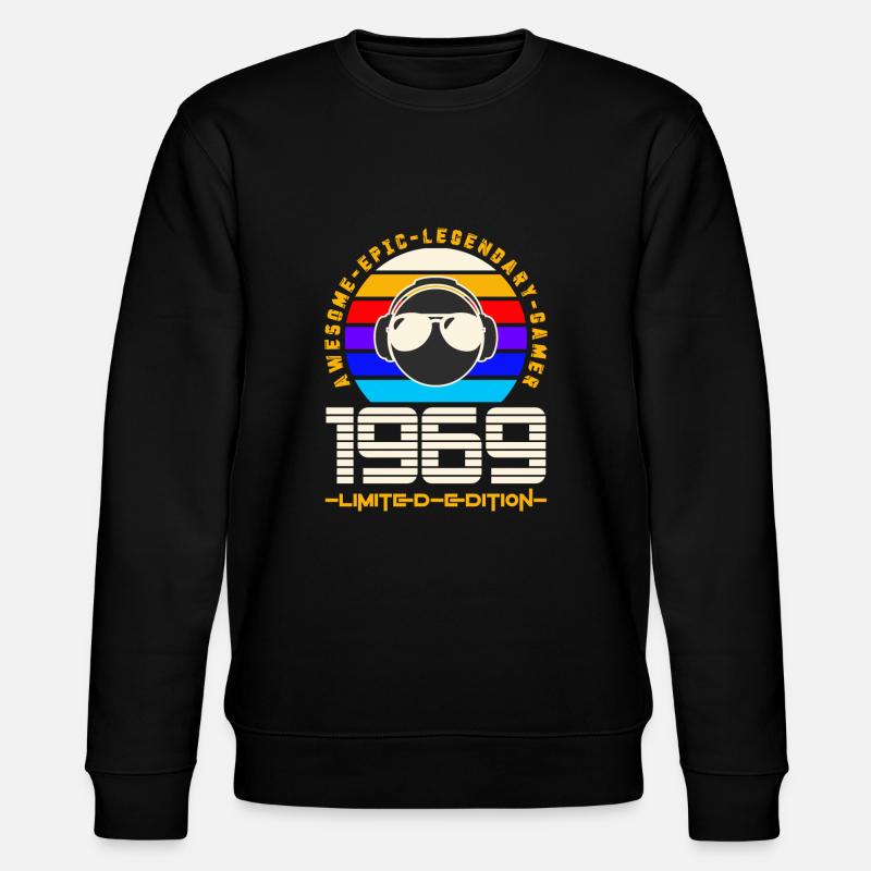 1969 - Sweat bio CHANGER Stanley/Stella Unisexe - noir