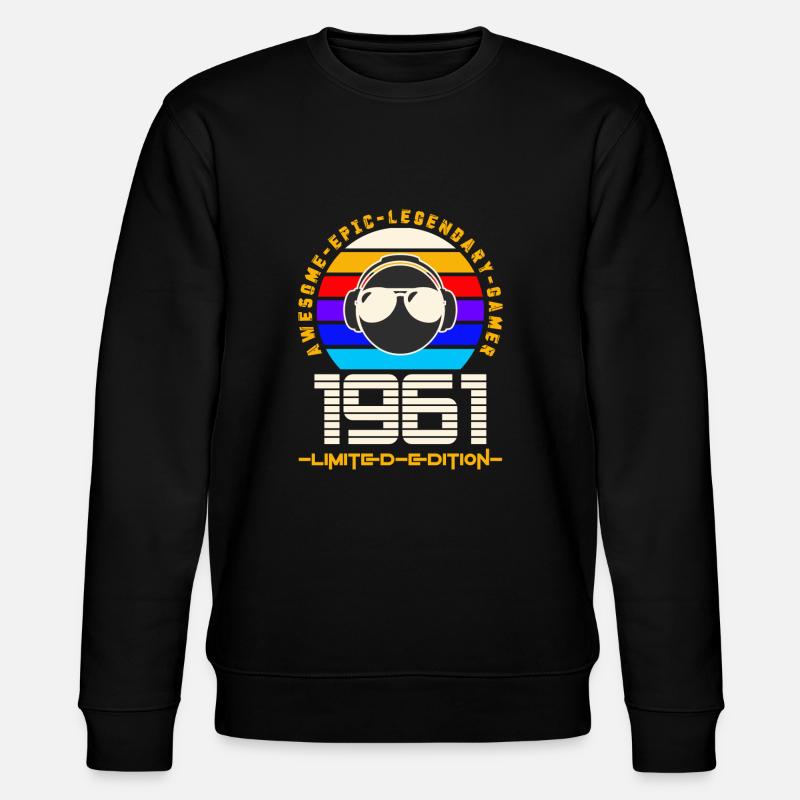 1961 - Sweat bio CHANGER Stanley/Stella Unisexe - noir