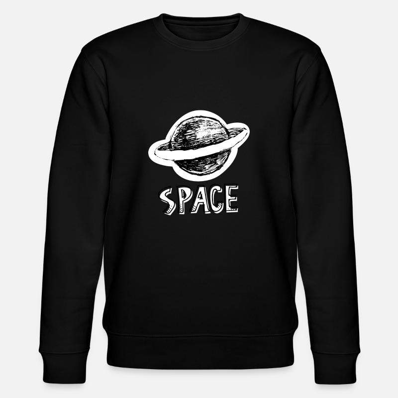 Space . Shuttle . Universe - Stanley/Stella Unisex Bio-Sweatshirt CHANGER  - Schwarz