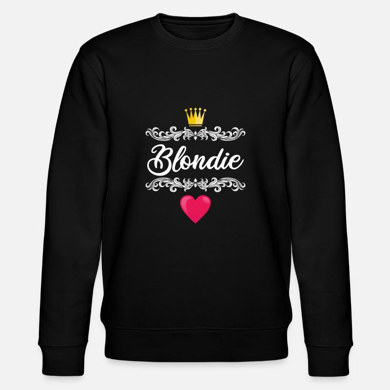 Blondie Brownie - Stanley/Stella Unisex Bio-Sweatshirt CHANGER  - Schwarz
