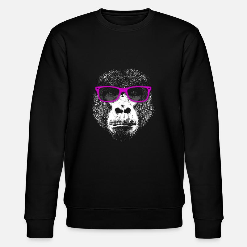 Gorille - Sweat bio CHANGER Stanley/Stella Unisexe - noir