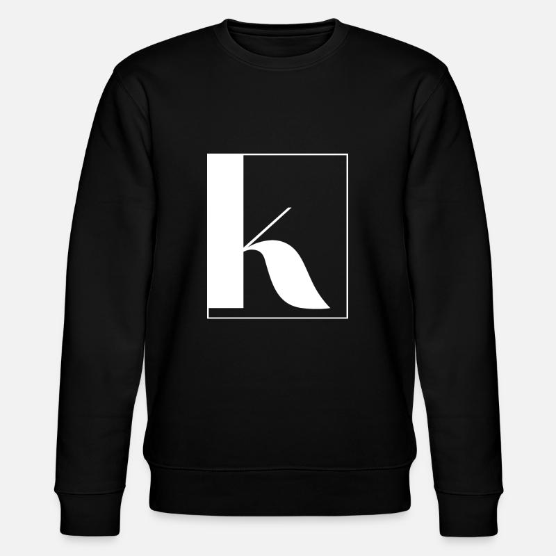 Lettre alphabet k - Sweat bio CHANGER Stanley/Stella Unisexe - noir