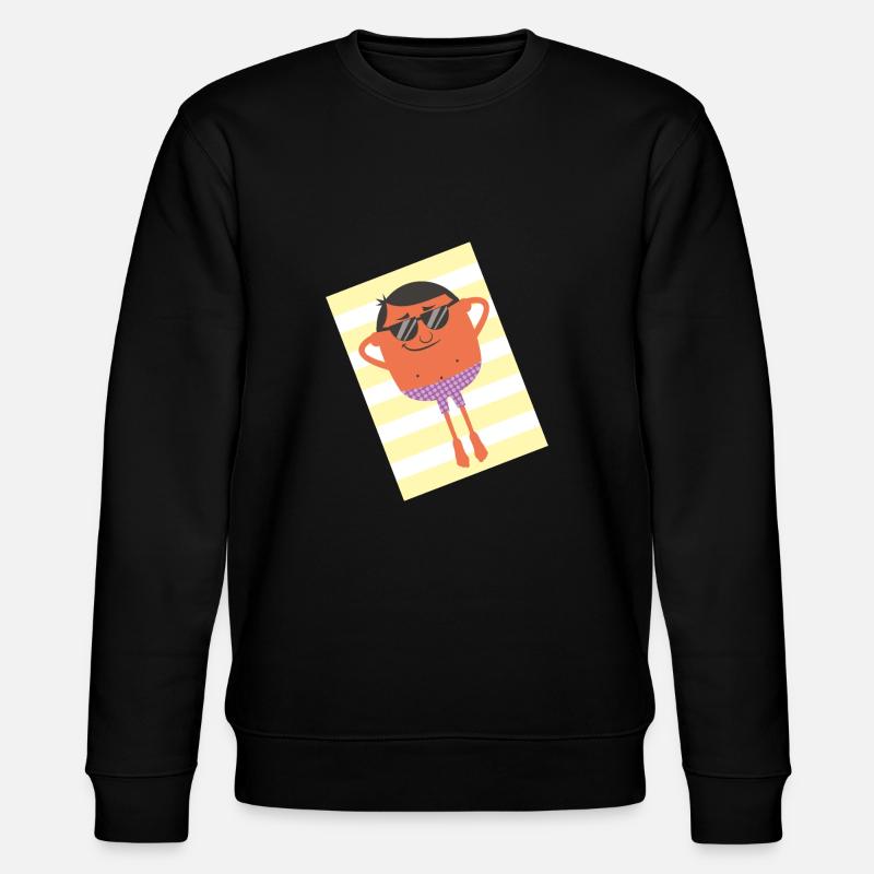 Sommer - Stanley/Stella Unisex Bio-Sweatshirt CHANGER  - Schwarz