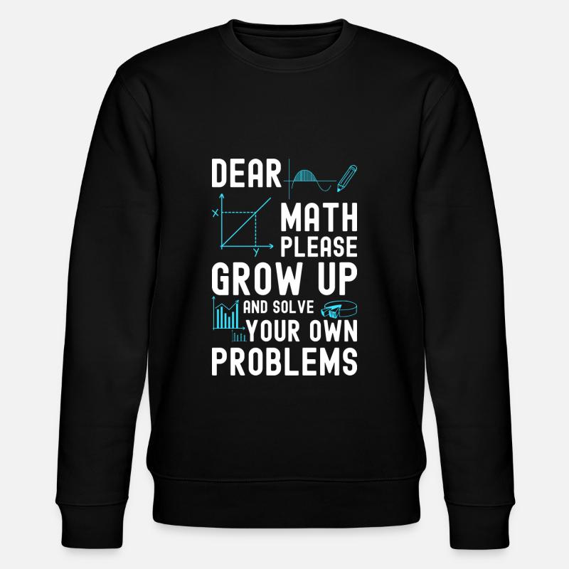 Student Uni Jura - Stanley/Stella Unisex Bio-Sweatshirt CHANGER  - Schwarz
