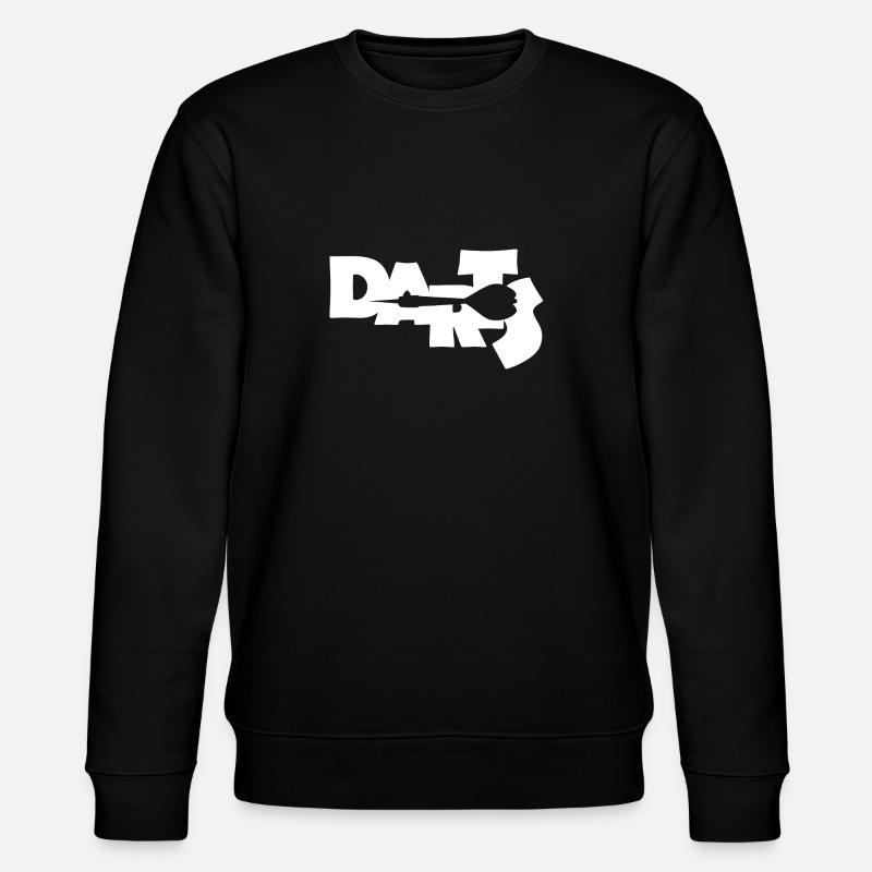 darts - Stanley/Stella Unisex Bio-Sweatshirt CHANGER  - Schwarz