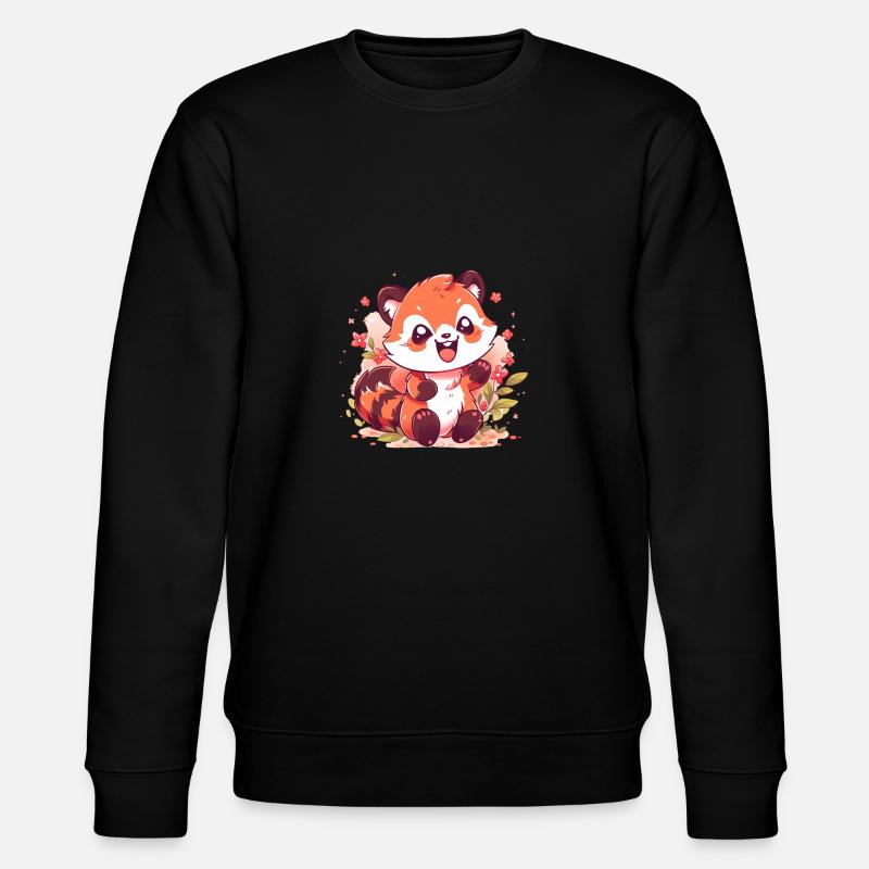 petit panda - Sweat bio CHANGER Stanley/Stella Unisexe - noir