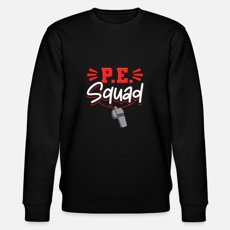 PE Squad - Stanley/Stella Unisex Bio-Sweatshirt CHANGER  - Schwarz