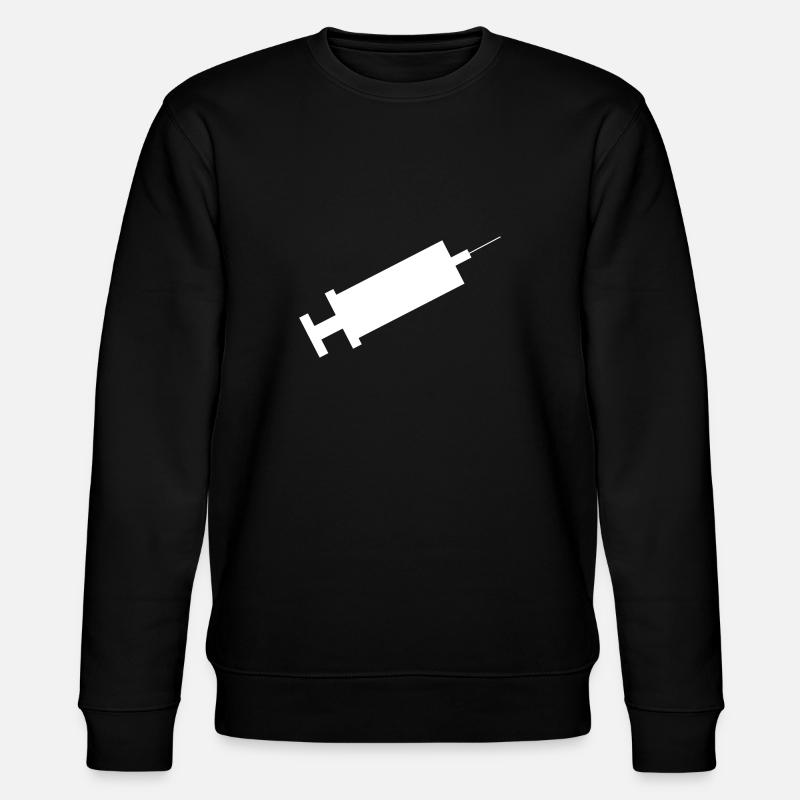 Spritze - Stanley/Stella Unisex Bio-Sweatshirt CHANGER  - Schwarz