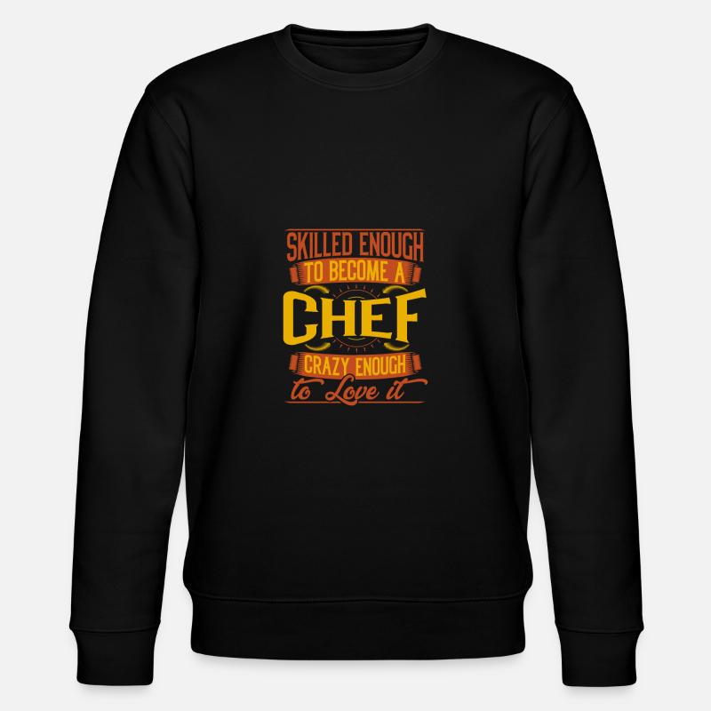 Chef - Stanley/Stella Unisex Bio-Sweatshirt CHANGER  - Schwarz