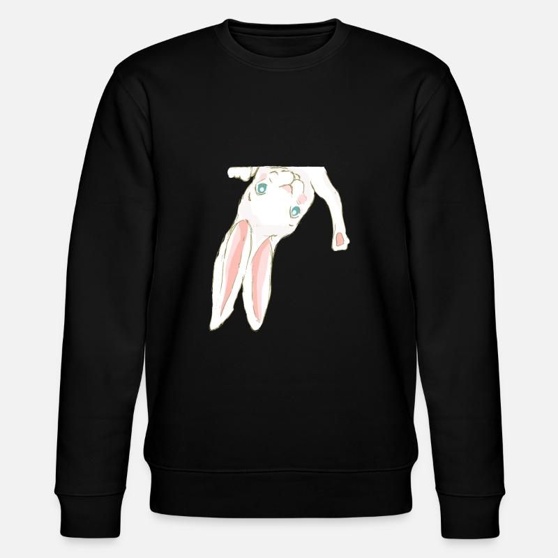 Rabbit - Stanley/Stella CHANGER Unisex Organic Sweatshirt - black