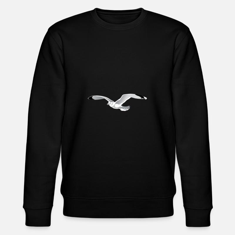 mouette - Sweat bio CHANGER Stanley/Stella Unisexe - noir
