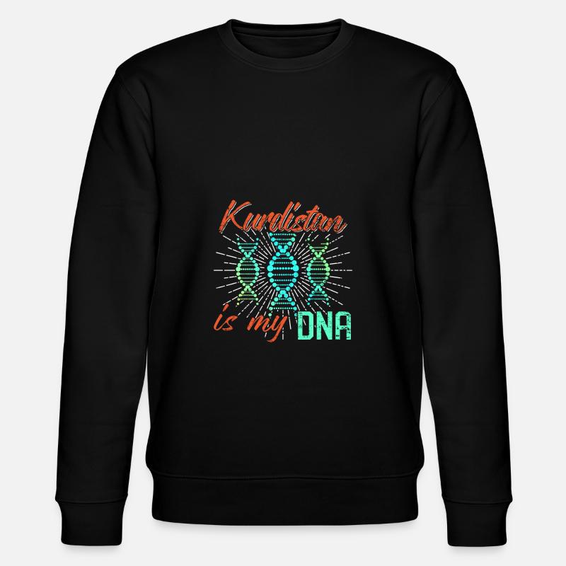 Kurdistan Heimat Geschenkidee - Stanley/Stella Unisex Bio-Sweatshirt CHANGER - Schwarz
