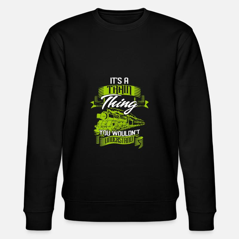 Zug - Stanley/Stella Unisex Bio-Sweatshirt CHANGER  - Schwarz