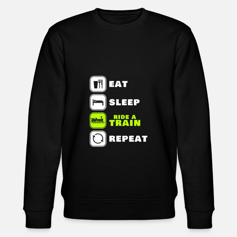 Zug - Stanley/Stella Unisex Bio-Sweatshirt CHANGER  - Schwarz