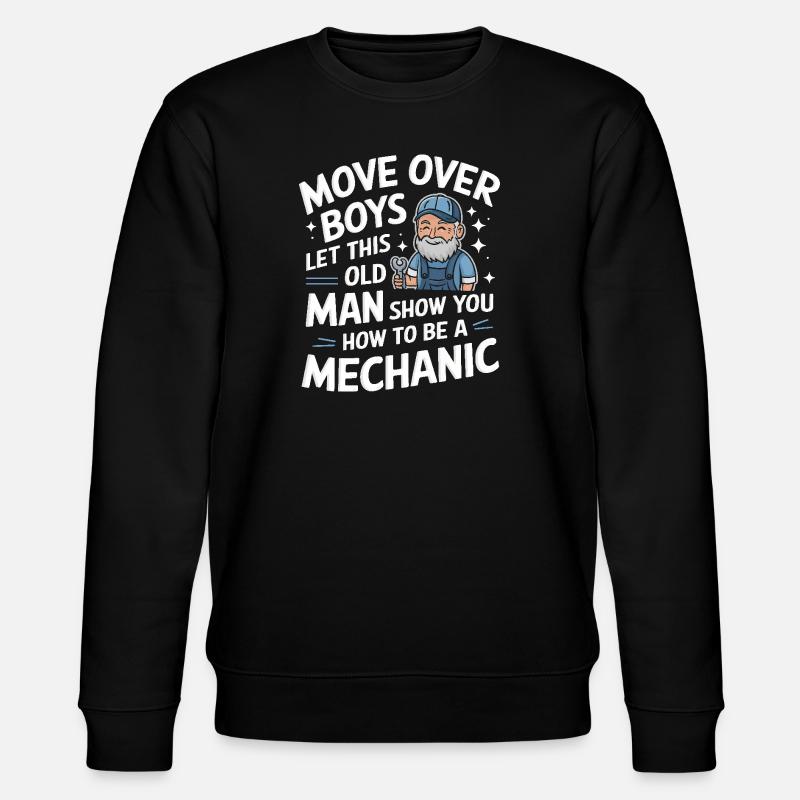 Mechanic Mechanic Workshop - Stanley/Stella CHANGER Unisex Organic Sweatshirt - black