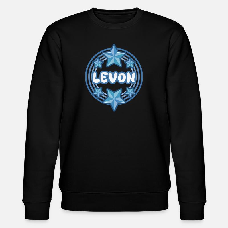 Nom Levon - Sweat bio CHANGER Stanley/Stella Unisexe - noir