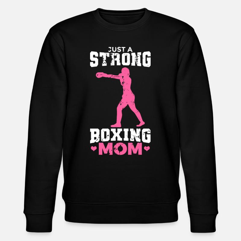Maman Boxer - Sweat bio CHANGER Stanley/Stella Unisexe - noir