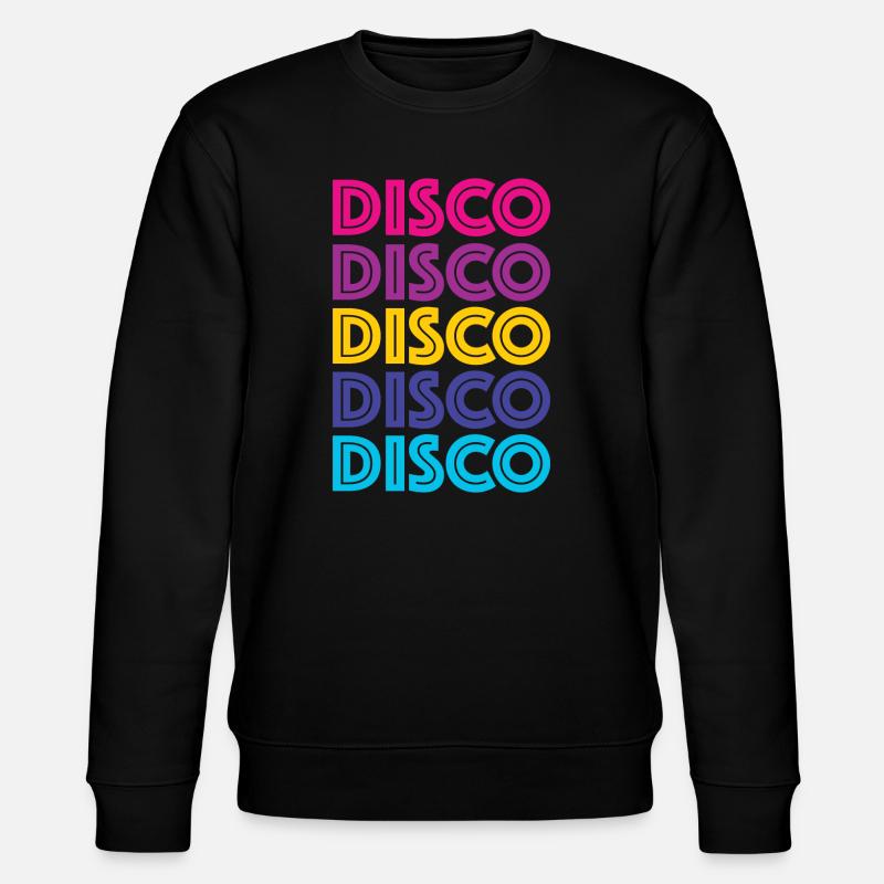Disco Disco Disco - Sweat bio CHANGER Stanley/Stella Unisexe - noir
