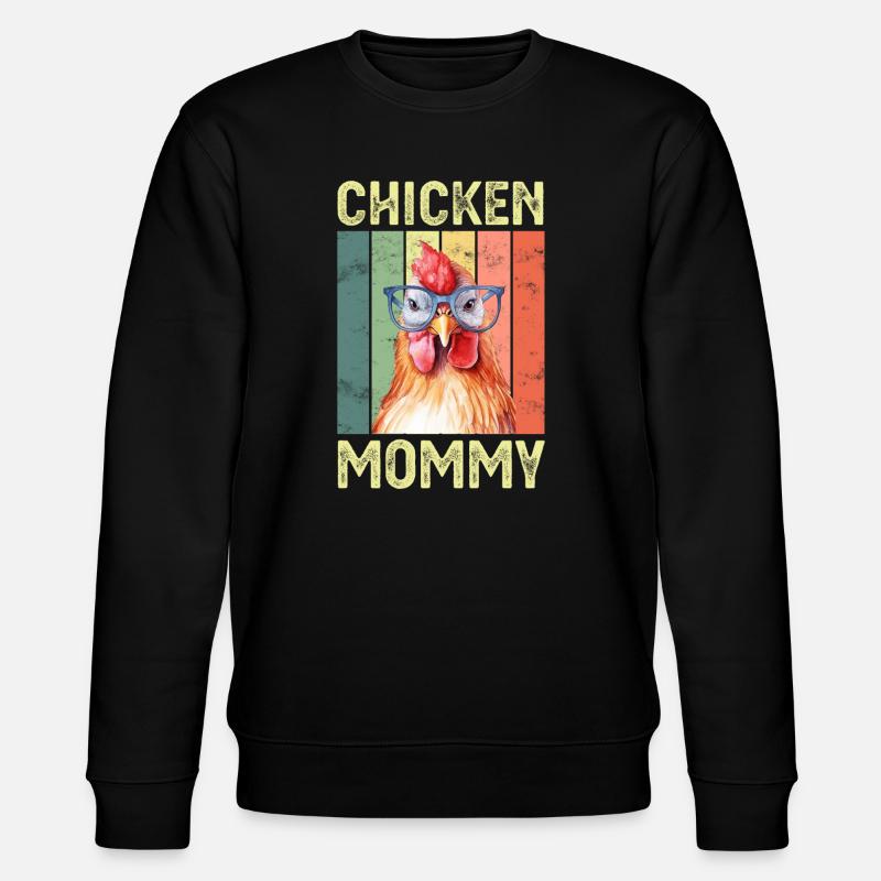 Poulets - Sweat bio CHANGER Stanley/Stella Unisexe - noir