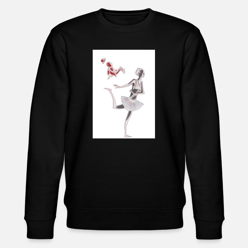 Du ballet - Sweat bio CHANGER Stanley/Stella Unisexe - noir