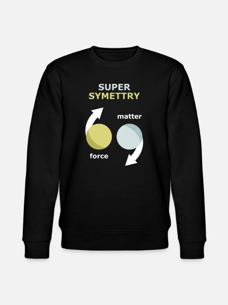 Theory of supersymmetry - Stanley/Stella CHANGER Unisex Organic Sweatshirt - black