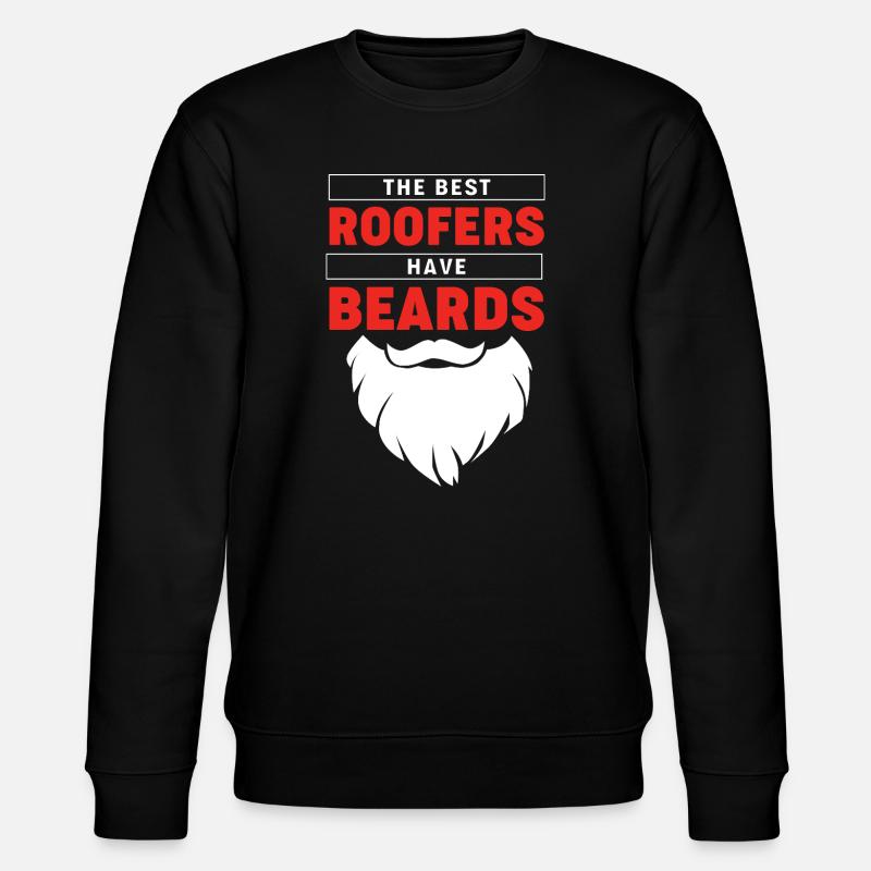 Déclaration métier d’artisan couvreur - Sweat bio CHANGER Stanley/Stella Unisexe - noir