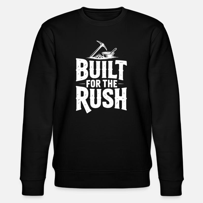 Built for the Rush - Stanley/Stella CHANGER Unisex Organic Sweatshirt - black