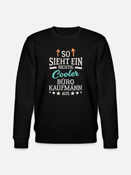 Cool office clerk Office management clerk - Stanley/Stella CHANGER Unisex Organic Sweatshirt - black