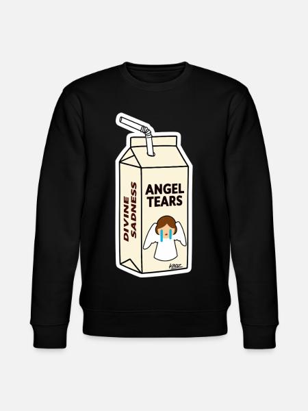Angel Tears Karton - Stanley/Stella Unisex Bio-Sweatshirt CHANGER  - Schwarz