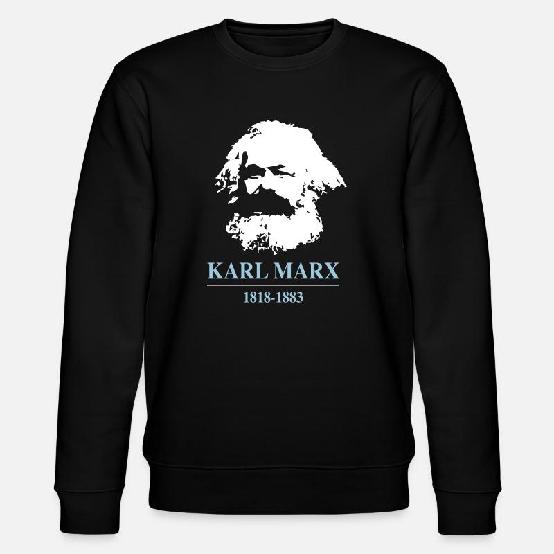 Karl Marx - Sweat bio CHANGER Stanley/Stella Unisexe - noir