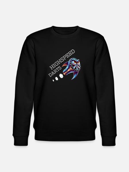 Darts Highspeed - Stanley/Stella Unisex Bio-Sweatshirt CHANGER  - Schwarz