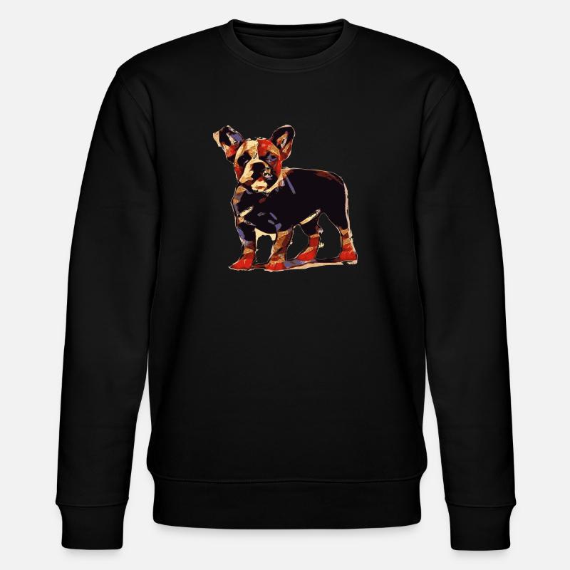 bouledogue - Sweat bio CHANGER Stanley/Stella Unisexe - noir