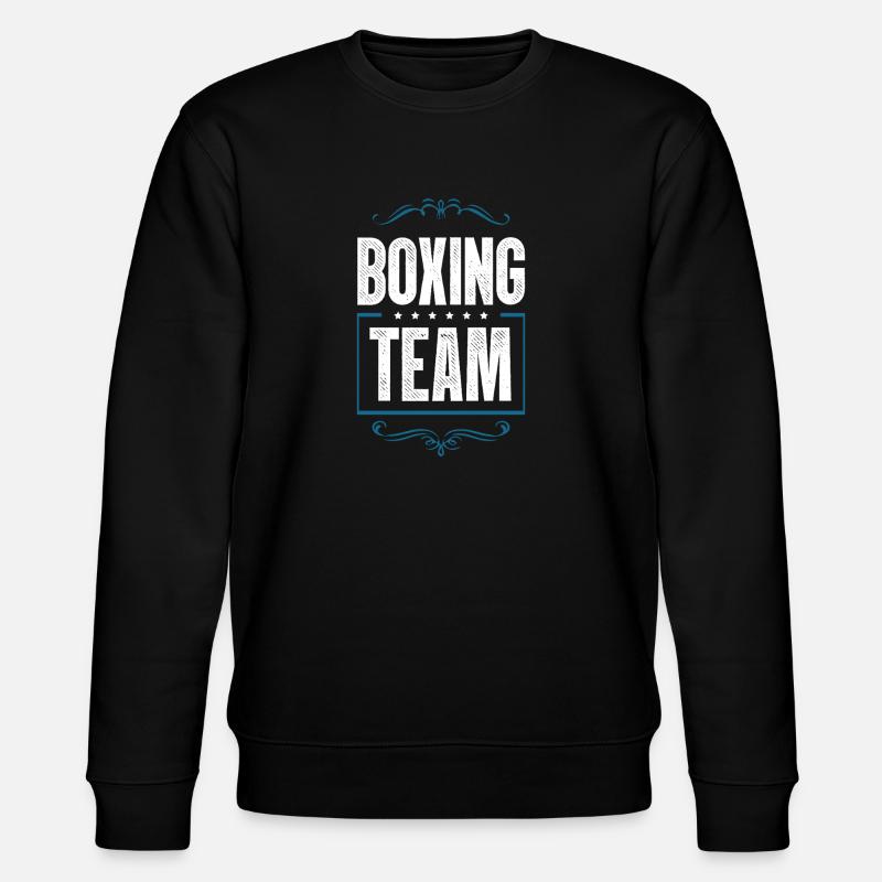 Boxing Crew - Stanley/Stella CHANGER Unisex Organic Sweatshirt - black