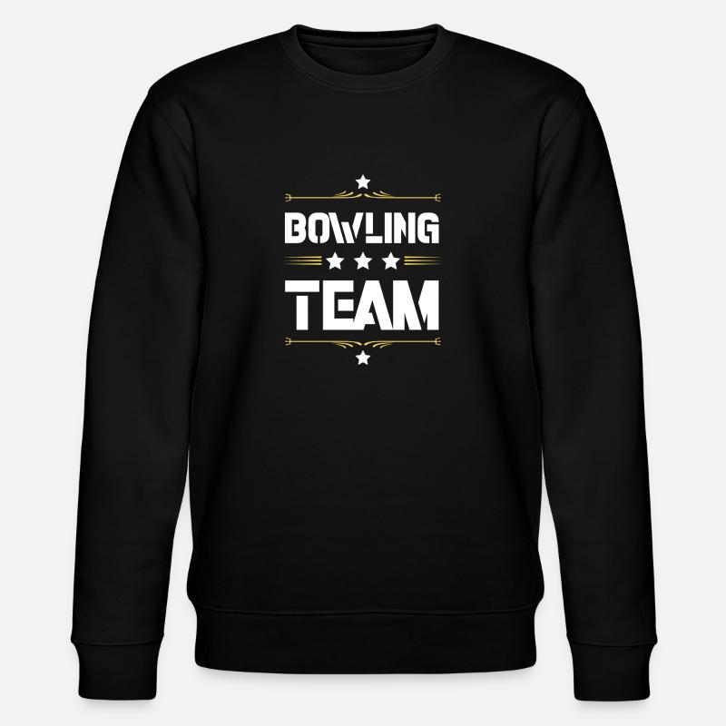 Équipe de bowling - Sweat bio CHANGER Stanley/Stella Unisexe - noir