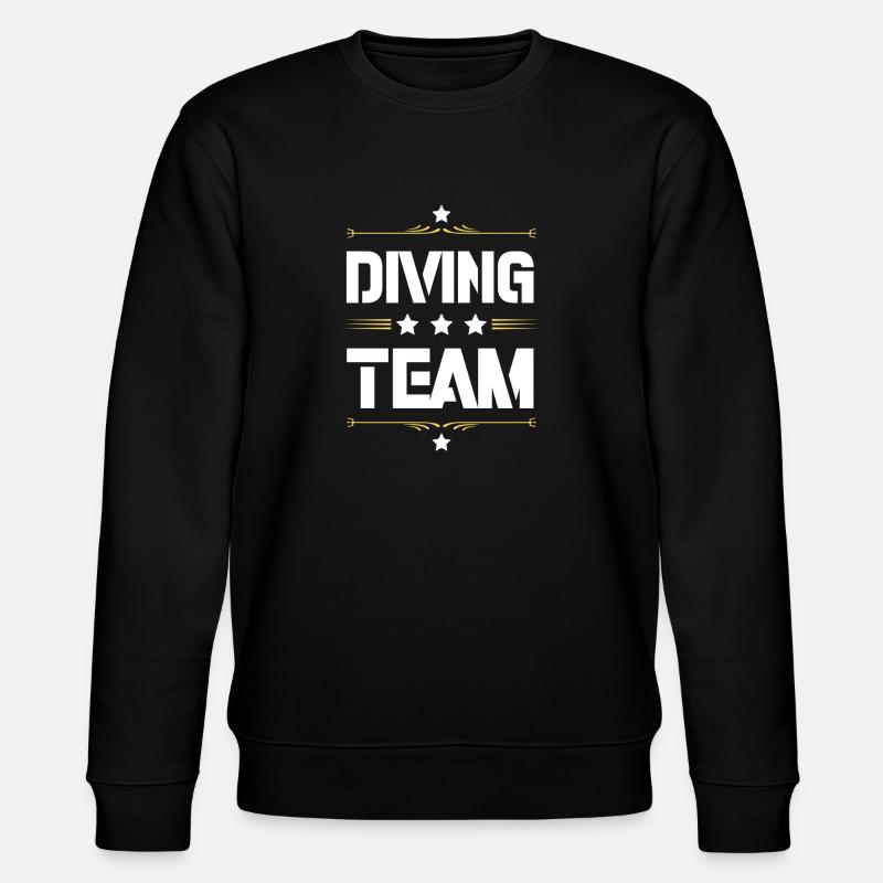 Diving Team - Stanley/Stella Unisex Bio-Sweatshirt CHANGER  - Schwarz