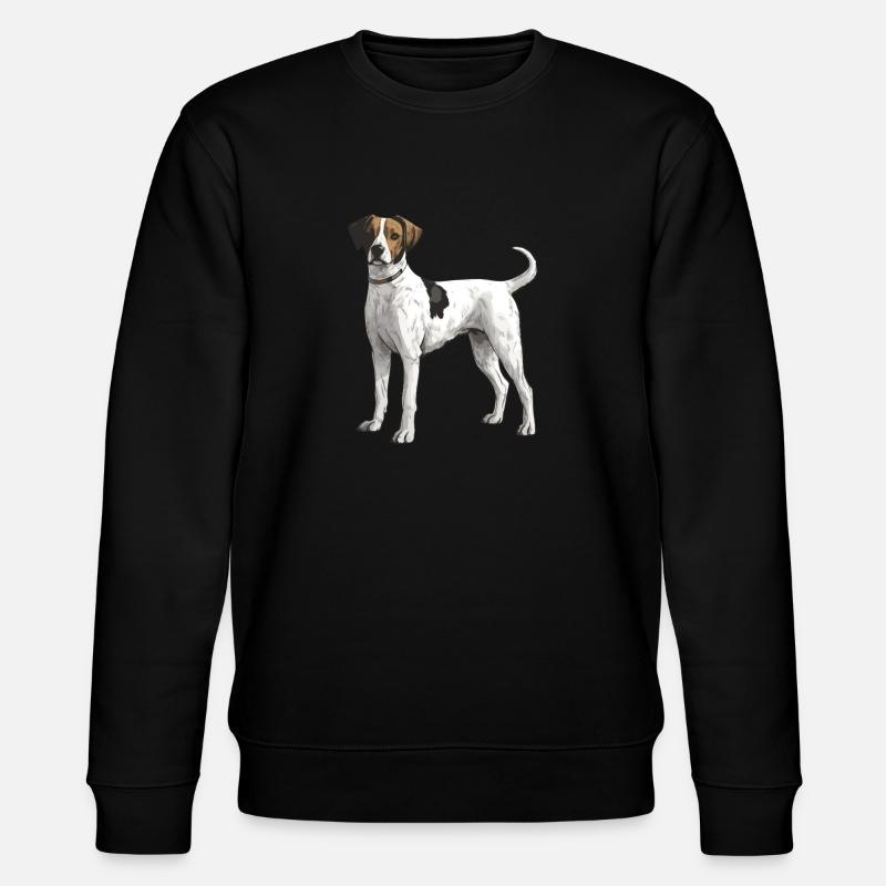 Jack Russel Terrier Chien - Sweat bio CHANGER Stanley/Stella Unisexe - noir